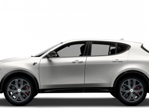 Dodge Hornet GT Blacktop 2023 3D Модель