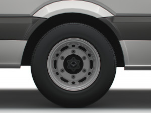 Mercedes Sprinter Cargo Van L4H3 2008 Modello 3D