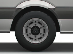 Mercedes Sprinter Cargo Van L4H3 2008 3D Model