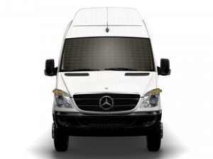 Mercedes Sprinter Cargo Van L4H3 2008 Modello 3D