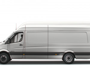 Freightliner Sprinter Cargo Van L4H3 2008 3D 모델