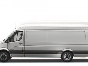 Freightliner Sprinter Cargo Van L4H3 2008 3D Model