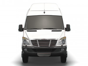 Freightliner Sprinter Cargo Van L4H3 2008 3D 모델