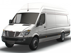 Freightliner Sprinter Cargo Van L4H3 2008 3D 모델