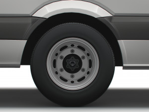 Freightliner Sprinter Cargo Van L4H3 2008 3D 모델