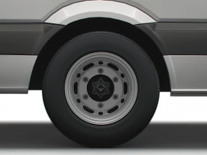 Freightliner Sprinter Cargo Van L4H3 2008 3D Model