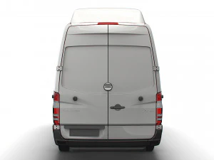 Freightliner Sprinter Cargo Van L4H3 2008 3D Model