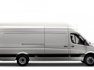 Freightliner Sprinter Cargo Van L4H3 2008 3D 모델