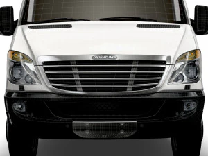 Freightliner Sprinter Cargo Van L4H3 2008 3D Model