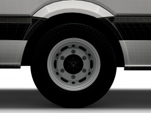 Freightliner Sprinter Cargo Van L4H3 2008 3D 모델