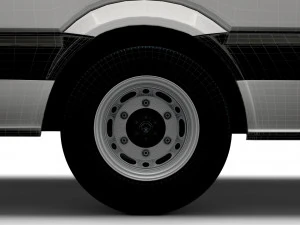 Freightliner Sprinter Cargo Van L4H3 2008 3D Model