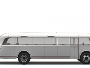 Generic Old Bus 3D 모델