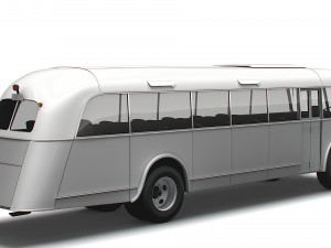 Generic Old Bus 3D 모델