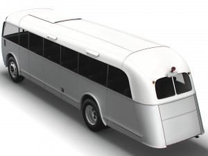 Generic Old Bus 3D 모델