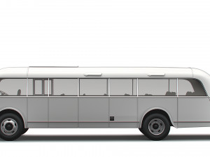Generic Old Bus 3D 모델