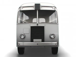 Generic Old Bus 3D Model
