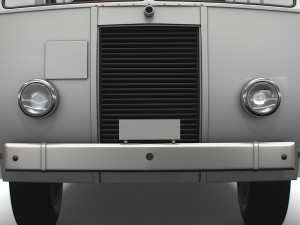 Generic Old Bus 3D 모델