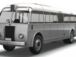Generic Old Bus 3D 모델