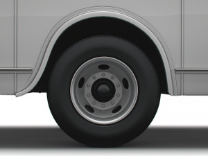 Generic Old Bus 3D 모델