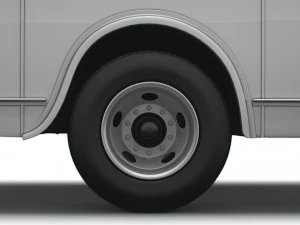 Generic Old Bus 3D Model