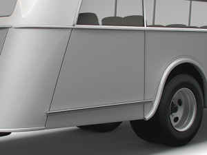 Generic Old Bus 3D 모델