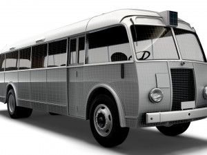 Generic Old Bus 3D 모델