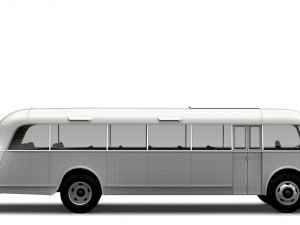 Generic Old Bus 3D 모델