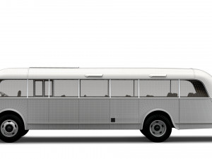 Generic Old Bus 3D 모델