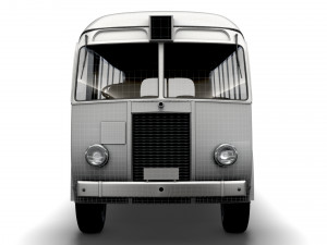 Generic Old Bus 3D 모델