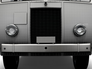 Generic Old Bus 3D 모델