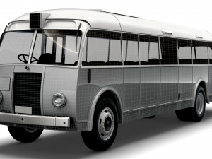 Generic Old Bus 3D 모델