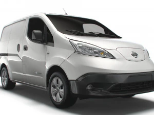 日产 E NV200 货车 2022 3D 模型