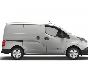 Nissan E NV200 Van 2022 3D 모델