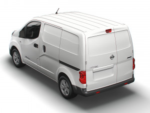 Nissan E NV200 Van 2022 3D 모델