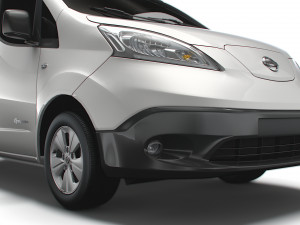 Nissan E NV200 Van 2022 3D 모델