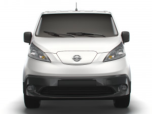 Nissan E NV200 Van 2022 3D 모델