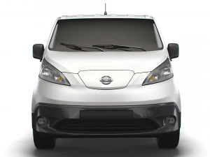 Nissan E NV200 Van 2022 3D Model