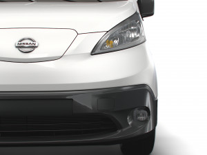 Nissan E NV200 Van 2022 3D 모델