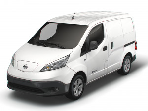 Nissan E NV200 Van 2022 3D 모델