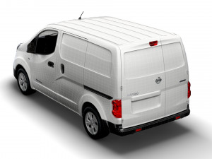 Nissan E NV200 Van 2022 3D 모델