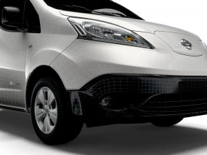 Nissan E NV200 Van 2022 3D Model