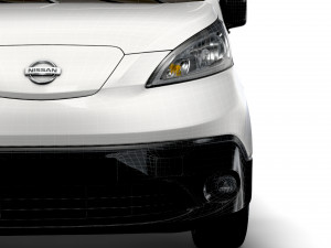 Nissan E NV200 Van 2022 3D 모델