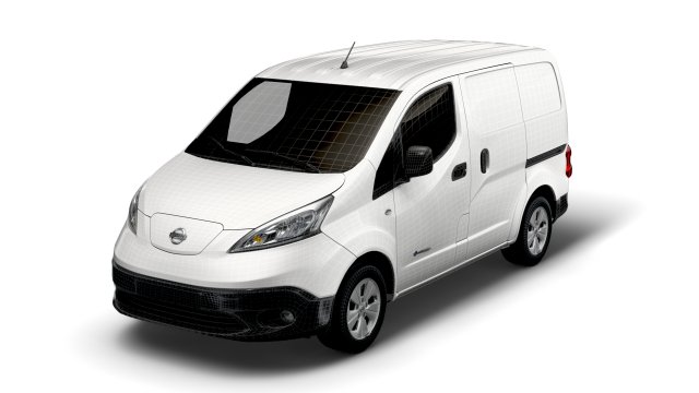 White outlet nissan van