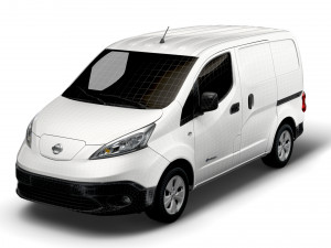 Nissan E NV200 Van 2022 3D 모델