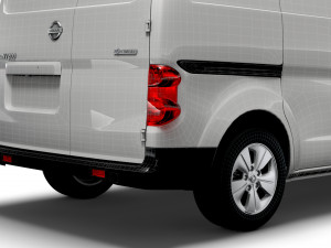 Nissan E NV200 Van 2022 3D 모델