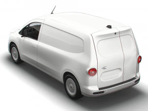 Generic EV Small Van LWB 2023 3D Model