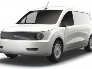 Generic EV Small Van LWB 2023 3D 模型