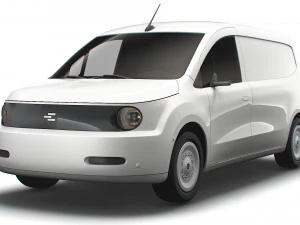 Generic EV Small Van LWB 2023 3D Model