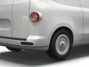 Generic EV Small Van LWB 2023 3D 模型
