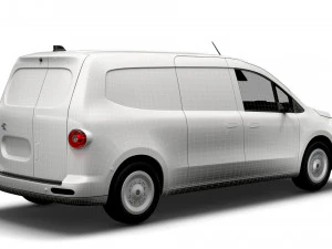 Generic EV Small Van LWB 2023 3D Model